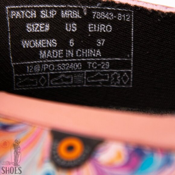 BOGS Patch Slip On 'Marble' - Women's Size 6 - Picture 10 of 13